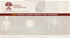 Desktop Screenshot of cedre.org